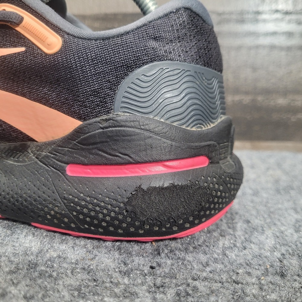 Brooks Ghost Max Womens 9.5 Shoes Running Walking Sneaker Black 1203951B049 Gym - Picture 9 of 16